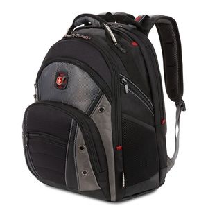 Swiss Gear WENGER Synergy 16 inch Laptop Backpack - Black/Gray